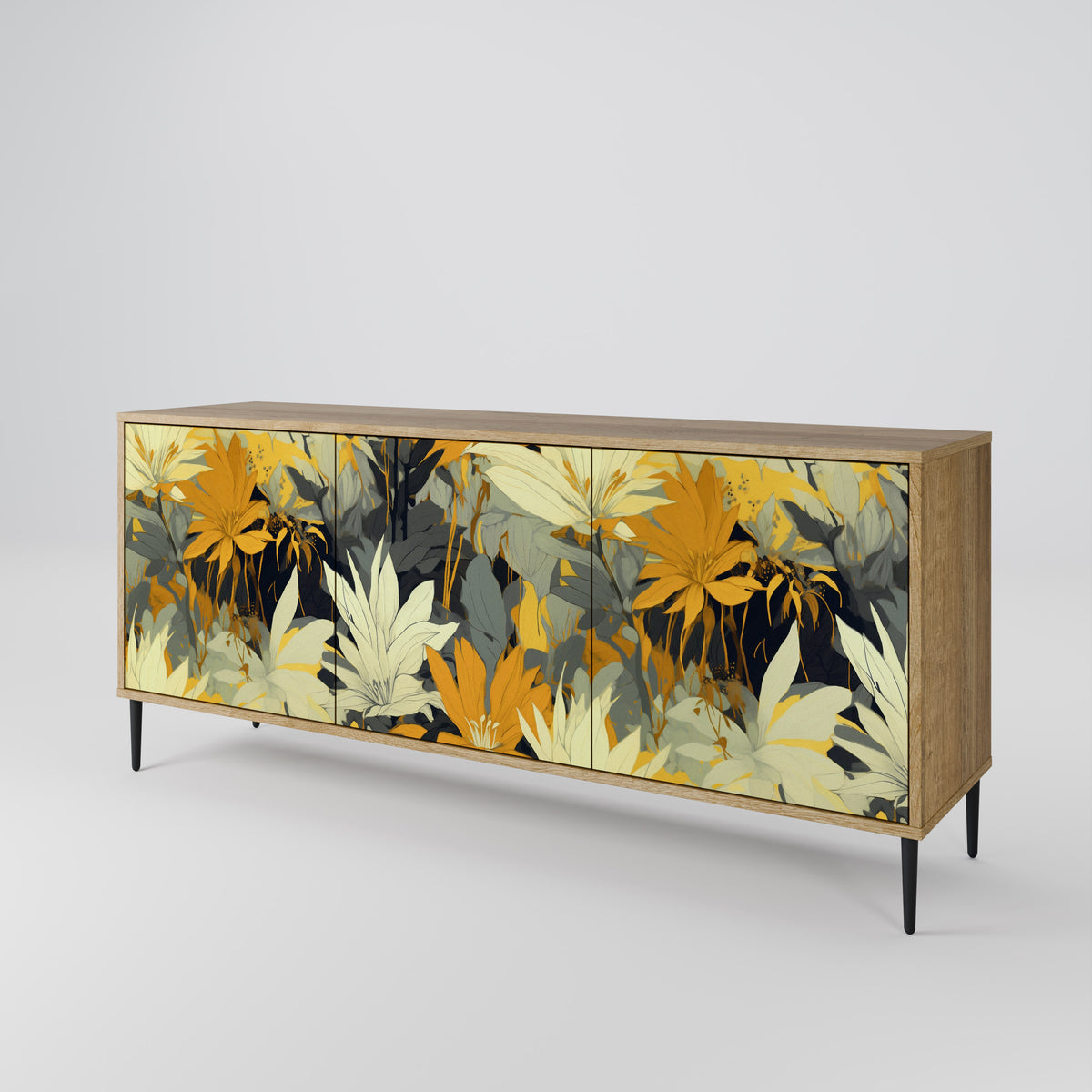 SUNKISSED LILY Aparador de 3 Puertas