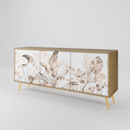 WILD TENDERNESS 3-Door Sideboard in Oak Effect