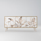 WILD TENDERNESS 3-Door Sideboard in Oak Effect