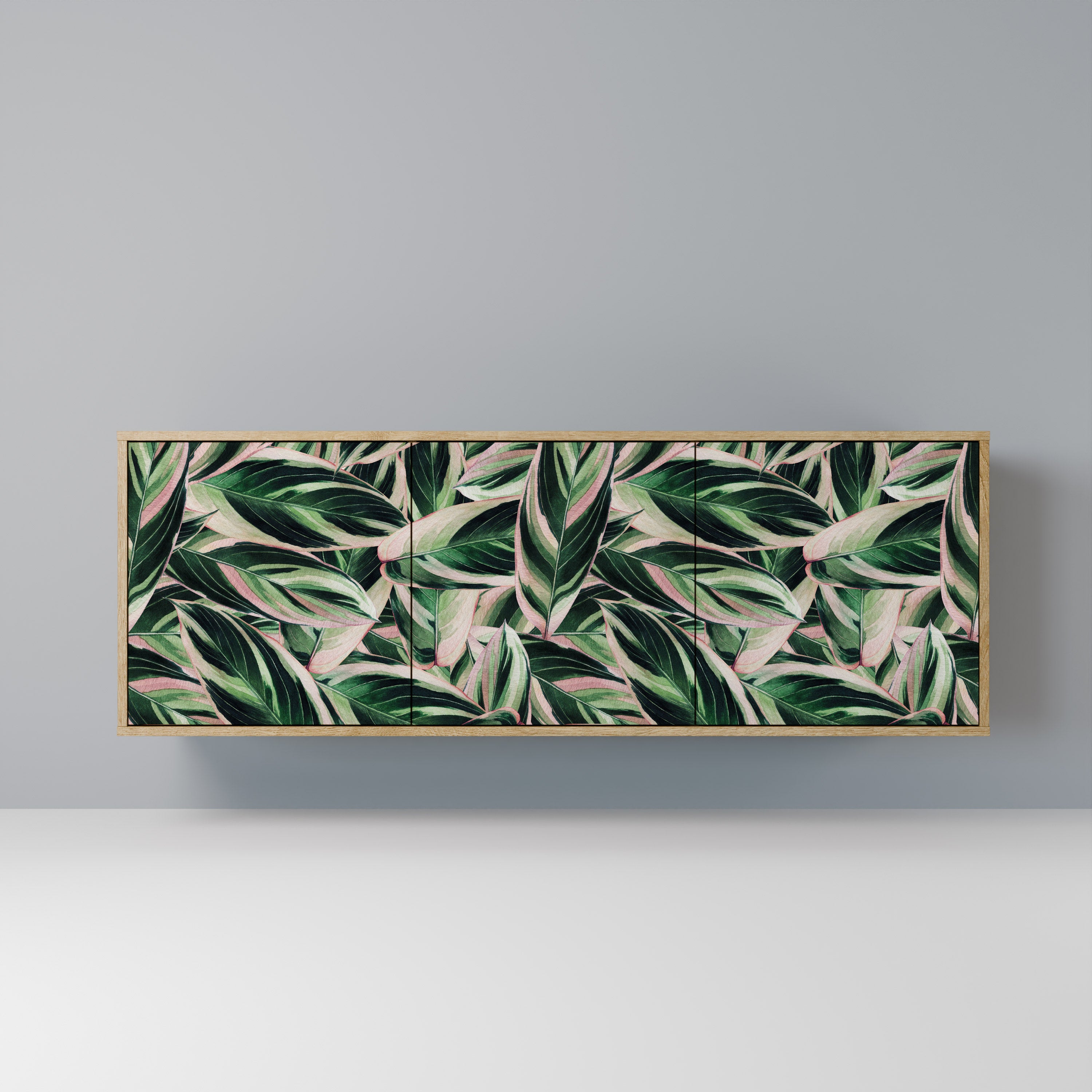 EERIE STROMANTHE 3-Door Sideboard in Oak Effect