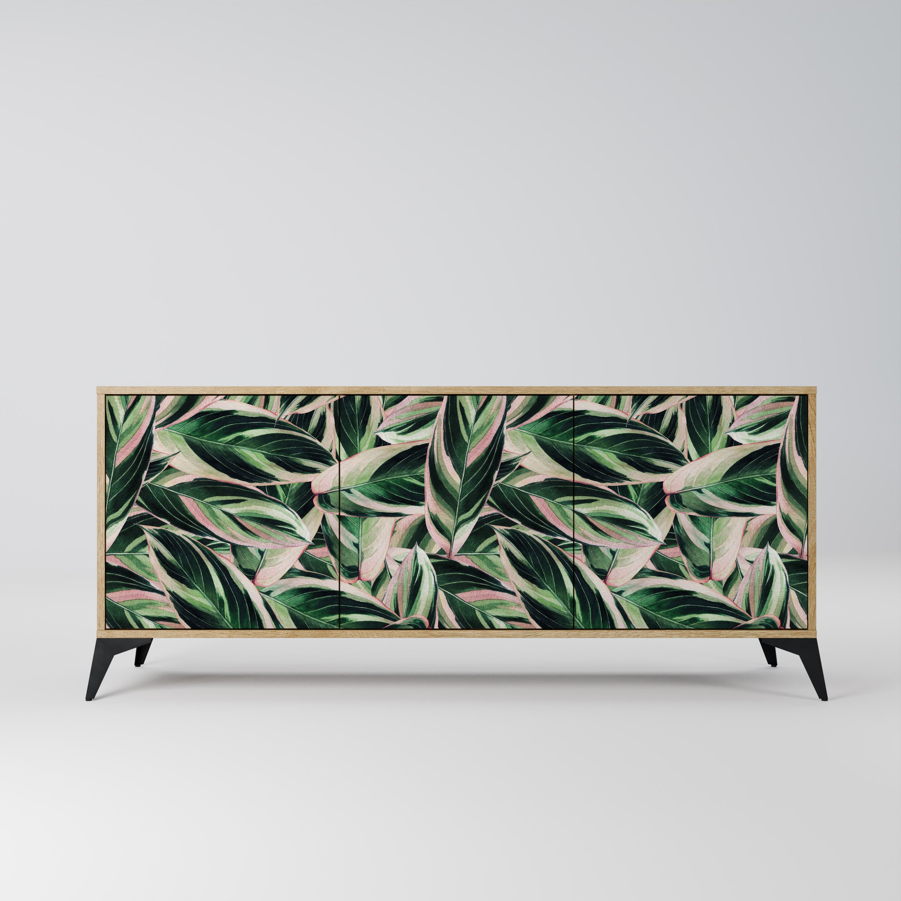 EERIE STROMANTHE 3-Door Sideboard in Oak Effect