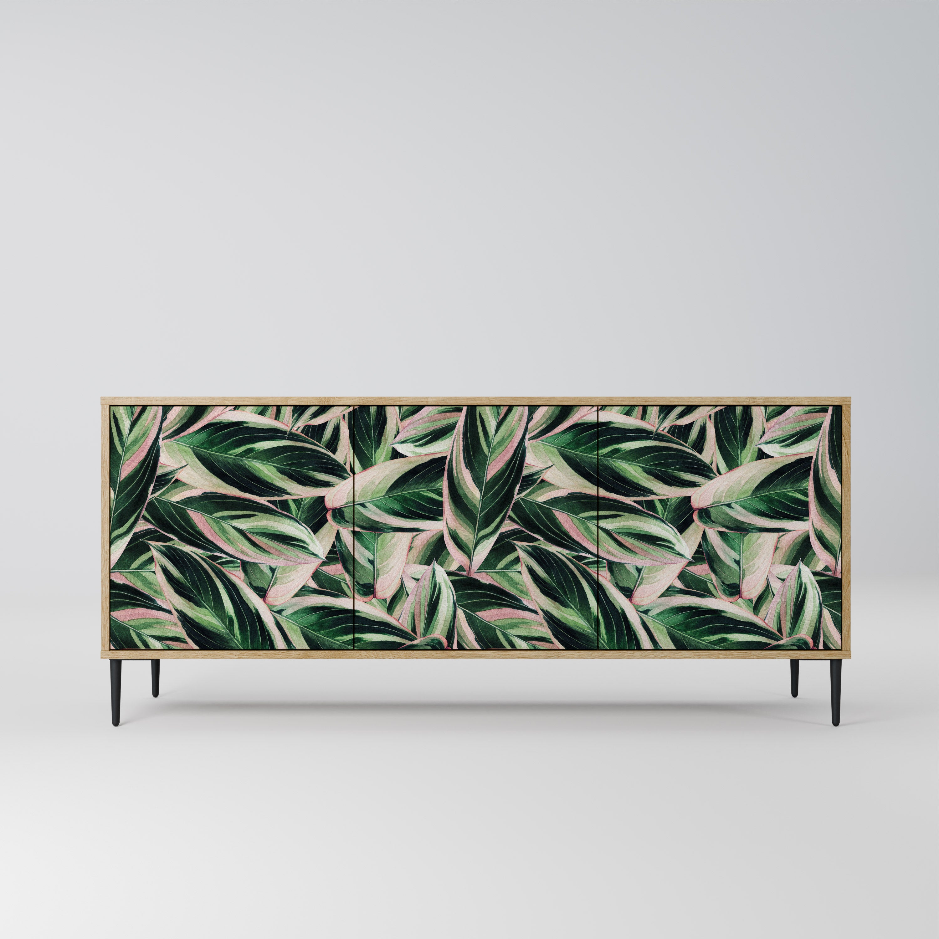 EERIE STROMANTHE 3-Door Sideboard in Oak Effect
