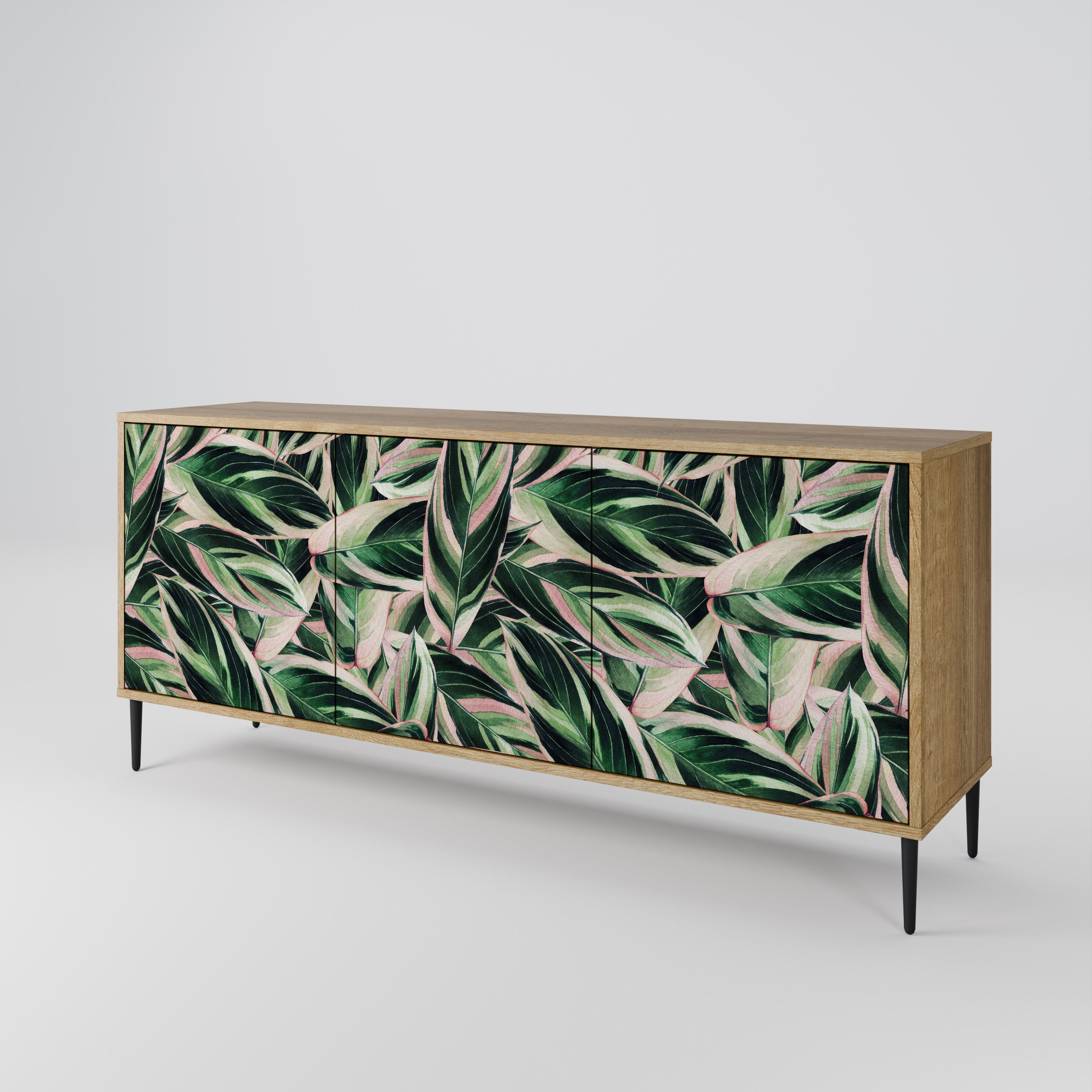 EERIE STROMANTHE 3-Door Sideboard in Oak Effect