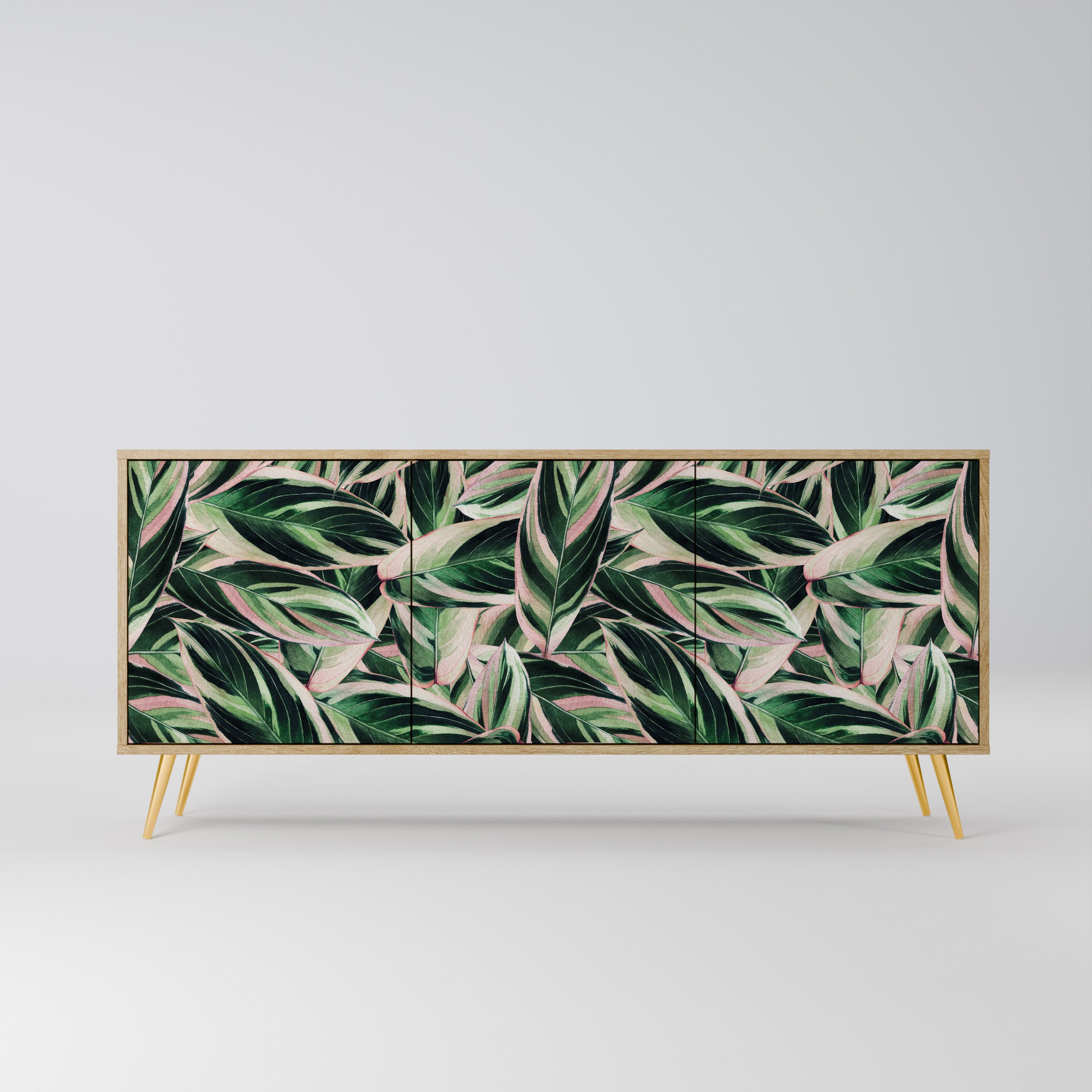EERIE STROMANTHE 3-Door Sideboard in Oak Effect