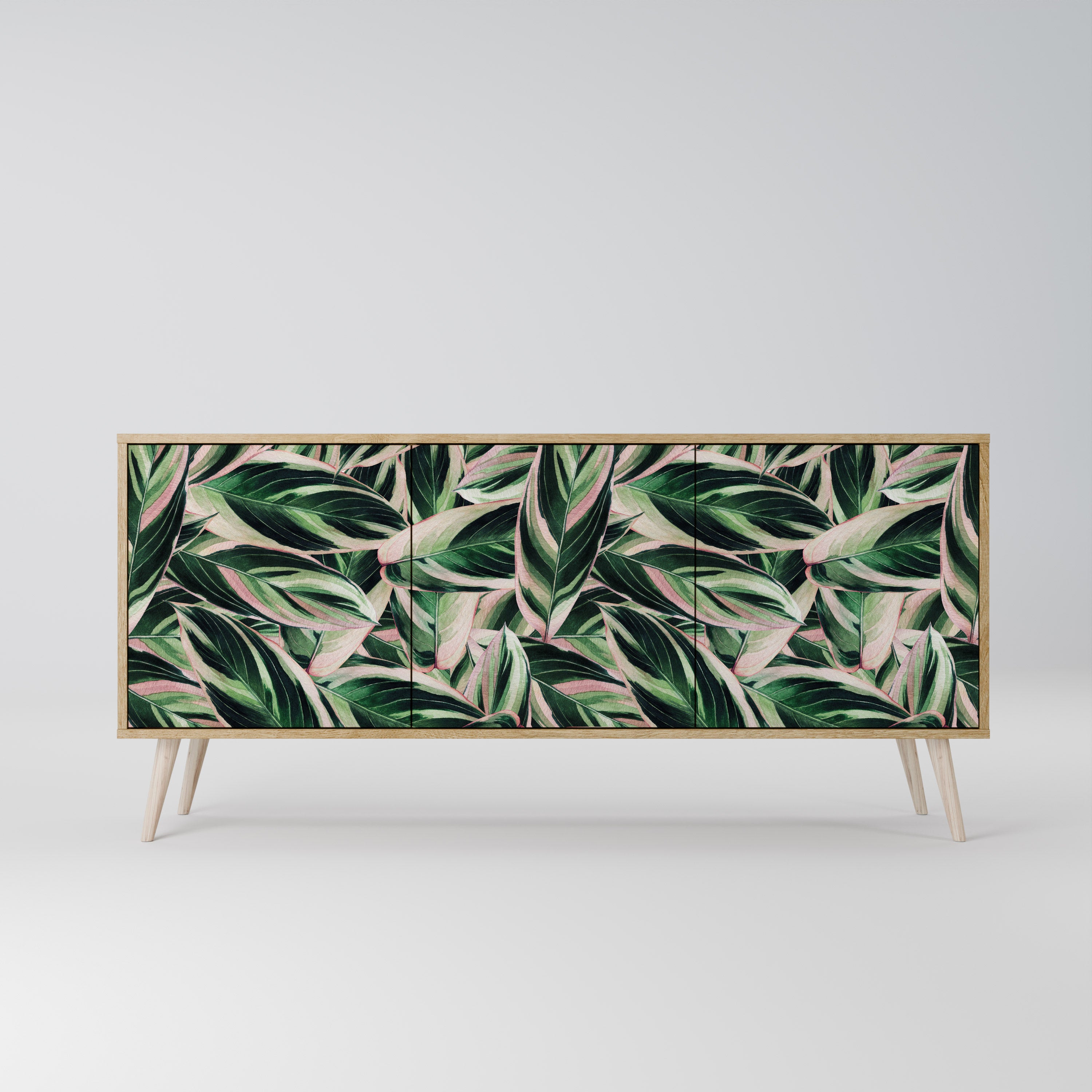 EERIE STROMANTHE 3-Door Sideboard in Oak Effect