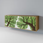 Aparador WILDERNESS DASH de 3 puertas con efecto roble