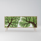 Aparador WILDERNESS DASH de 3 puertas con efecto roble