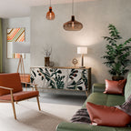 VERDURE FORMATION Aparador de 3 Puertas en Efecto Roble