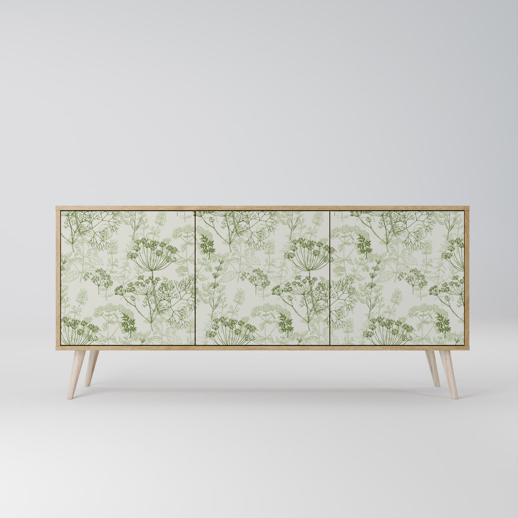 FENNEL BALDACHIN 3-Door Sideboard in Oak Effect