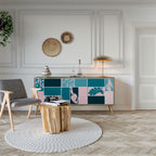 COMBINATION OF SHAPES 3-Door Sideboard