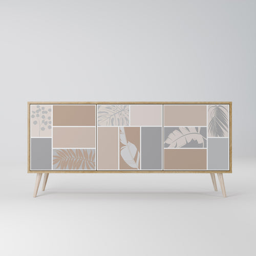 TROPICAL SHAPES 3-Door Sideboard