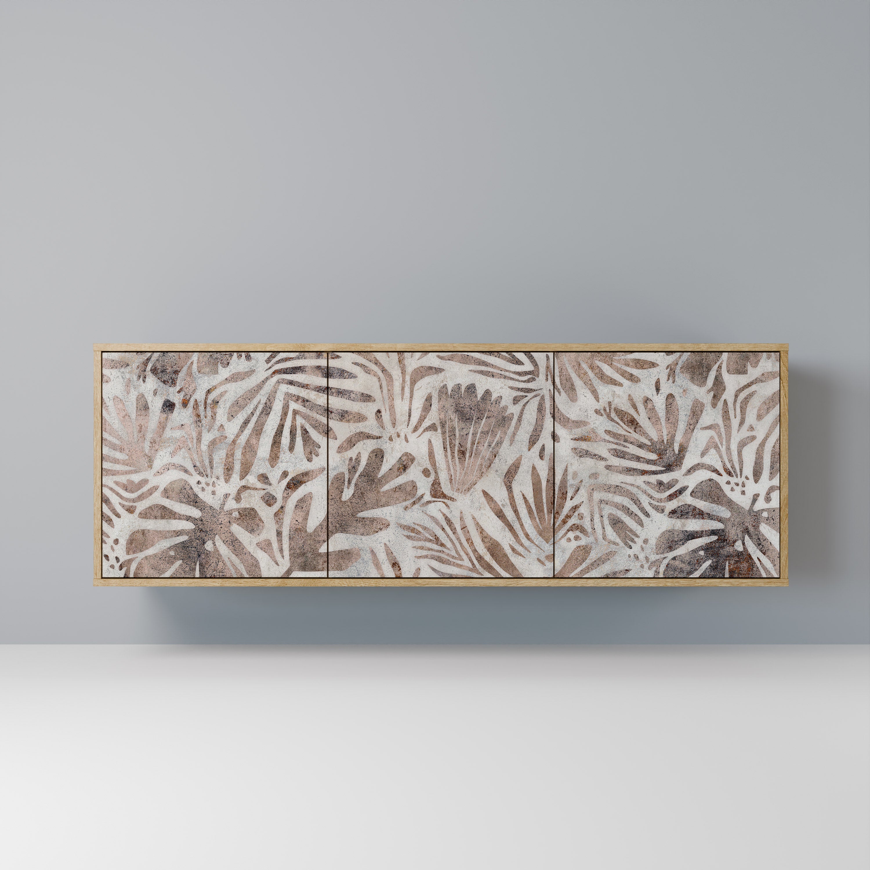 PASSING TIME 3-Door Sideboard in Oak Effect