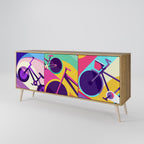 BIKE DREAMS 3-Door Sideboard