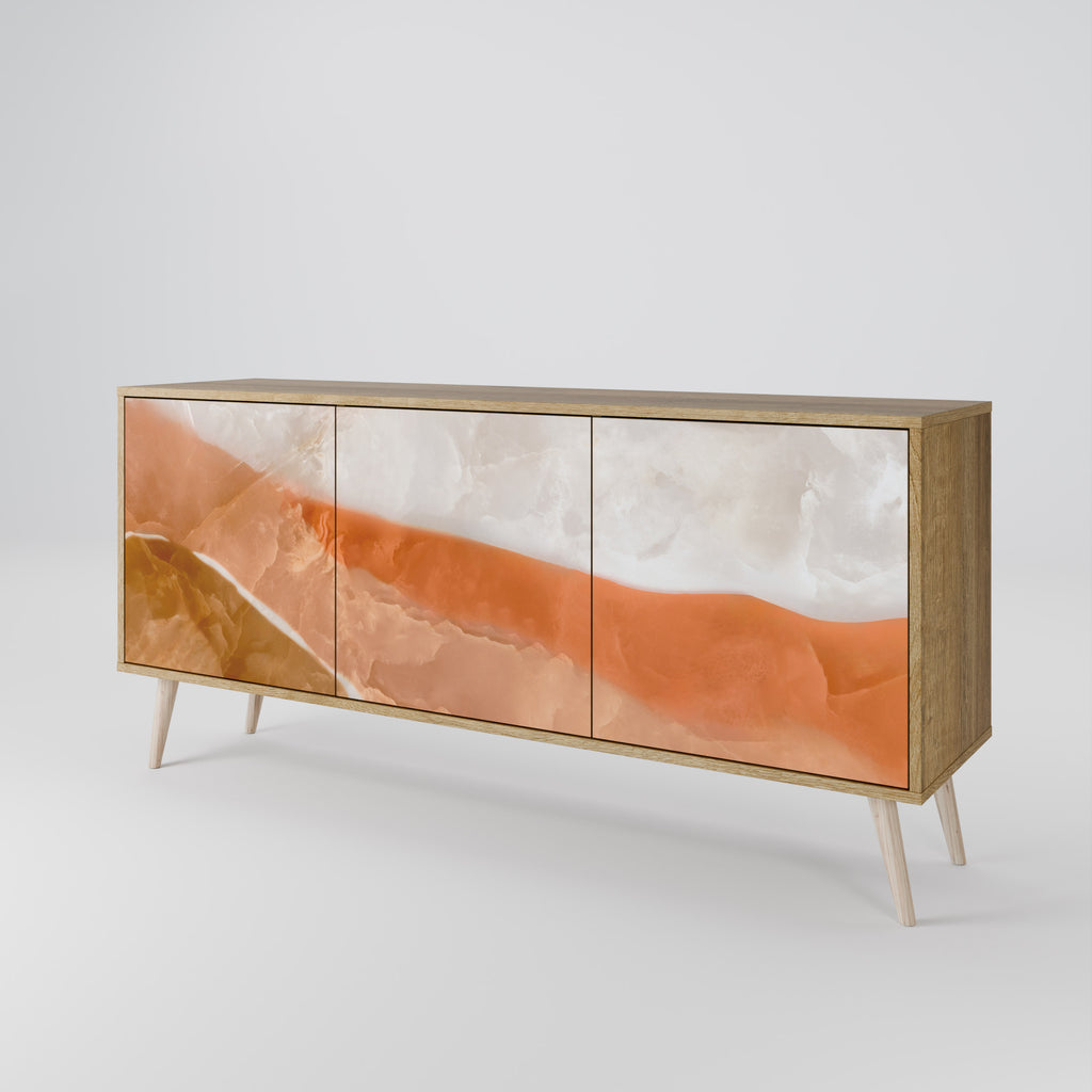 SANDHILLS SPLENDOUR 3-Door Sideboard in Oak Effect