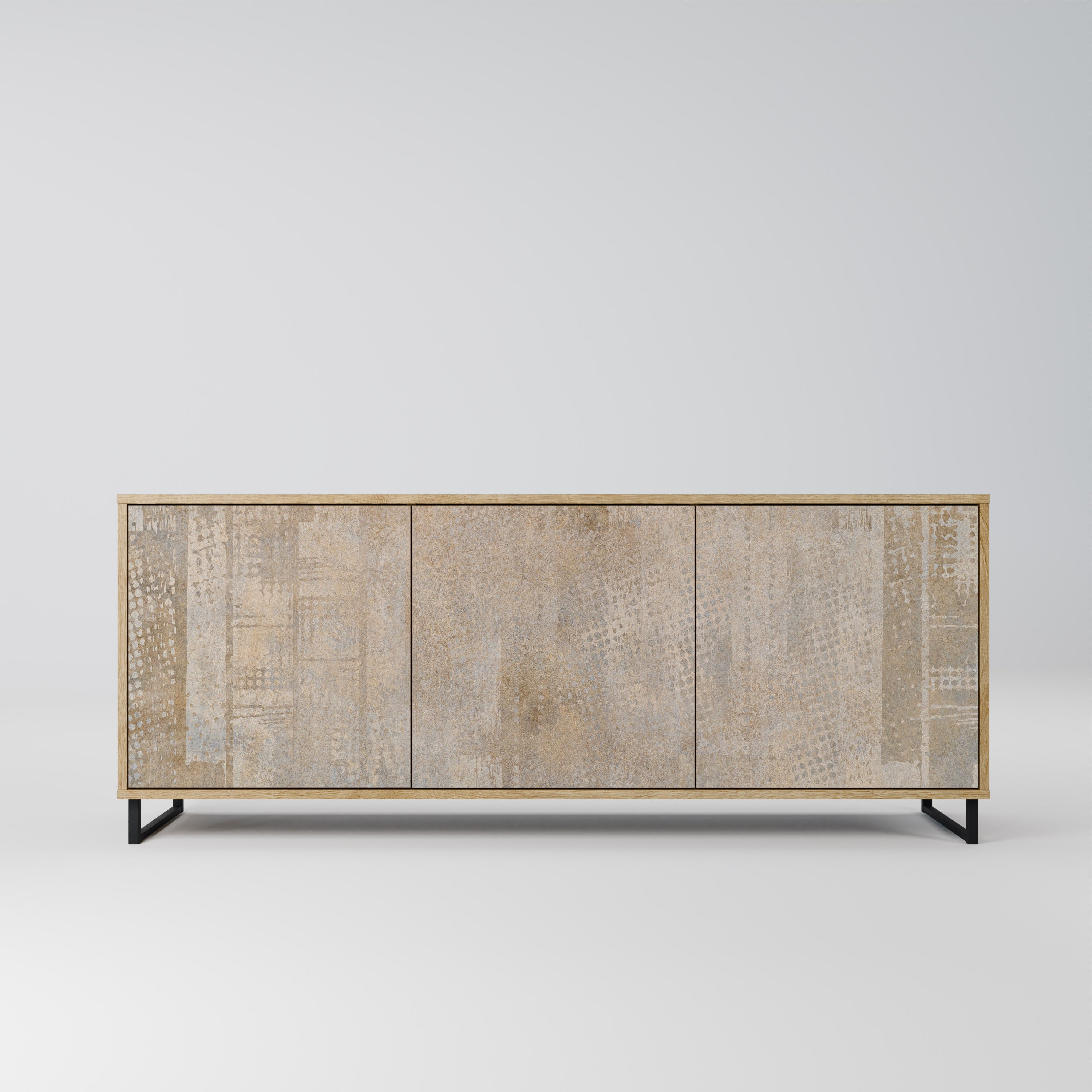 SCREEN ERROR 3-Door Sideboard in Oak Effect