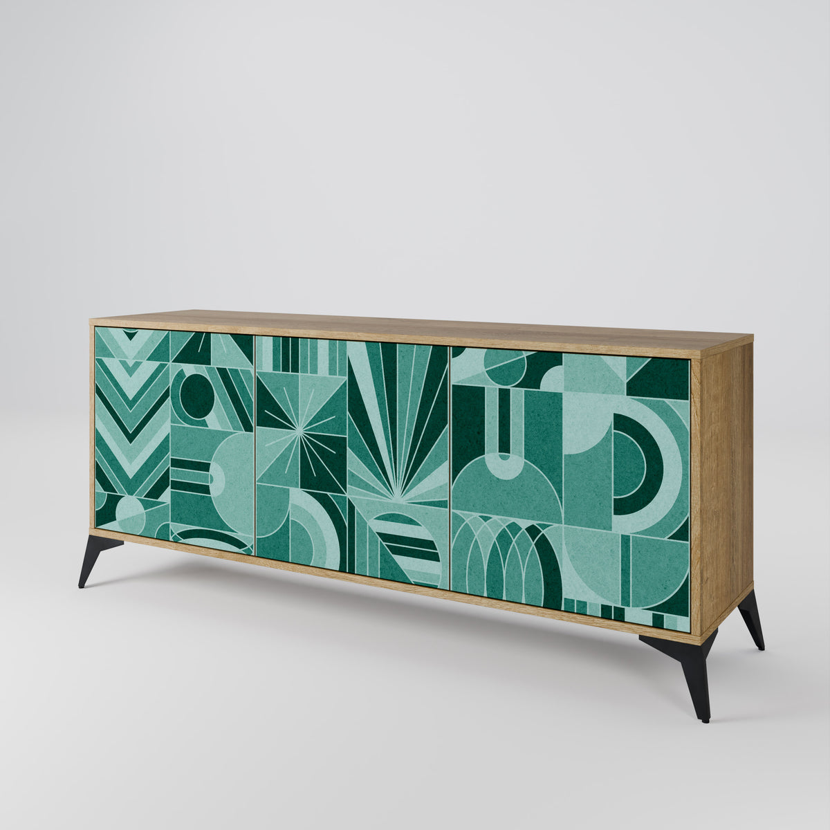 HARMONIC GRID 3-Door Sideboard