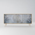MUTED ARC 3-Door Sideboard in Oak Effect