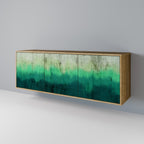 NORTHERN LIGHTS 3-Door Sideboard in Oak Effect