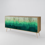 NORTHERN LIGHTS 3-Door Sideboard in Oak Effect