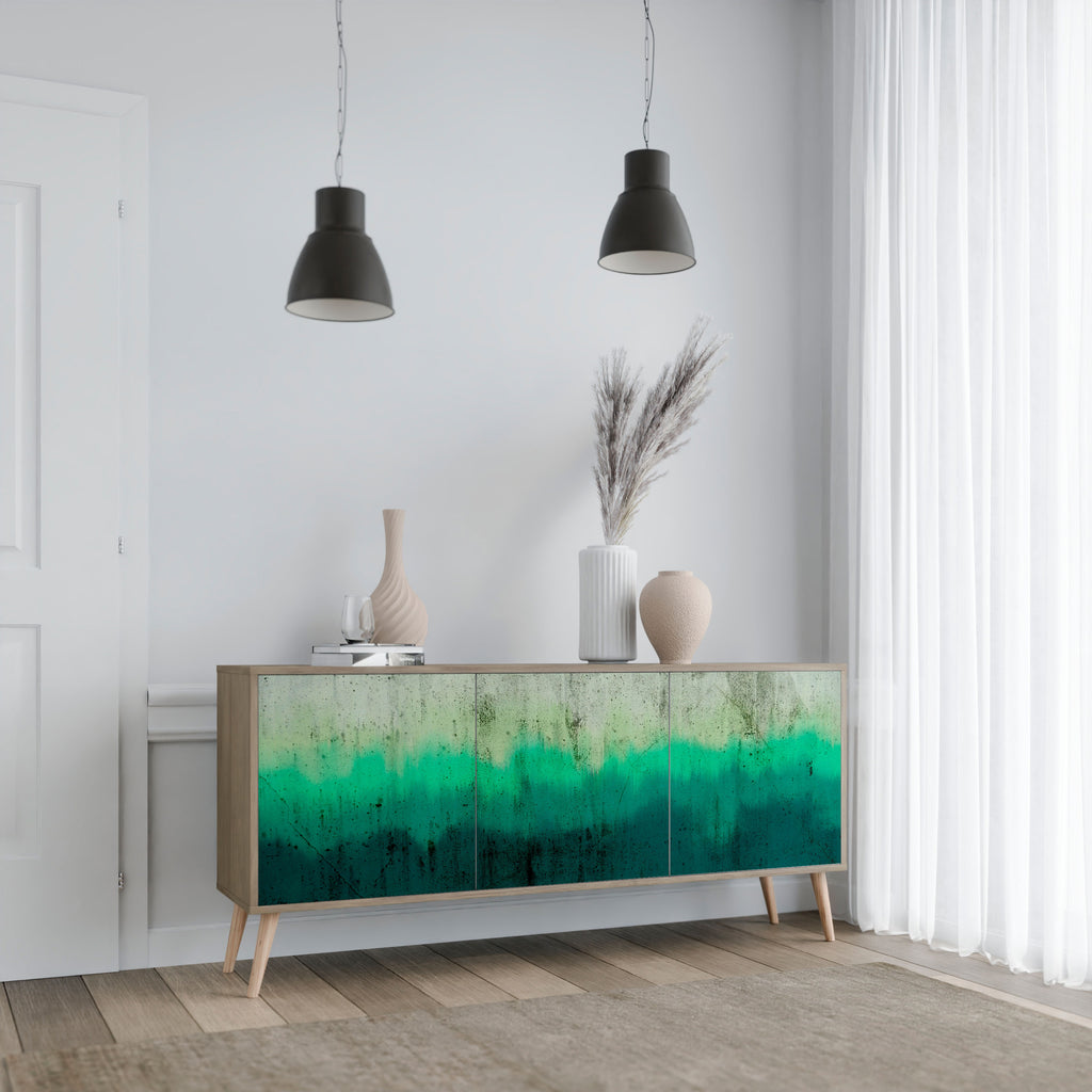 NORTHERN LIGHTS 3-Door Sideboard in Oak Effect