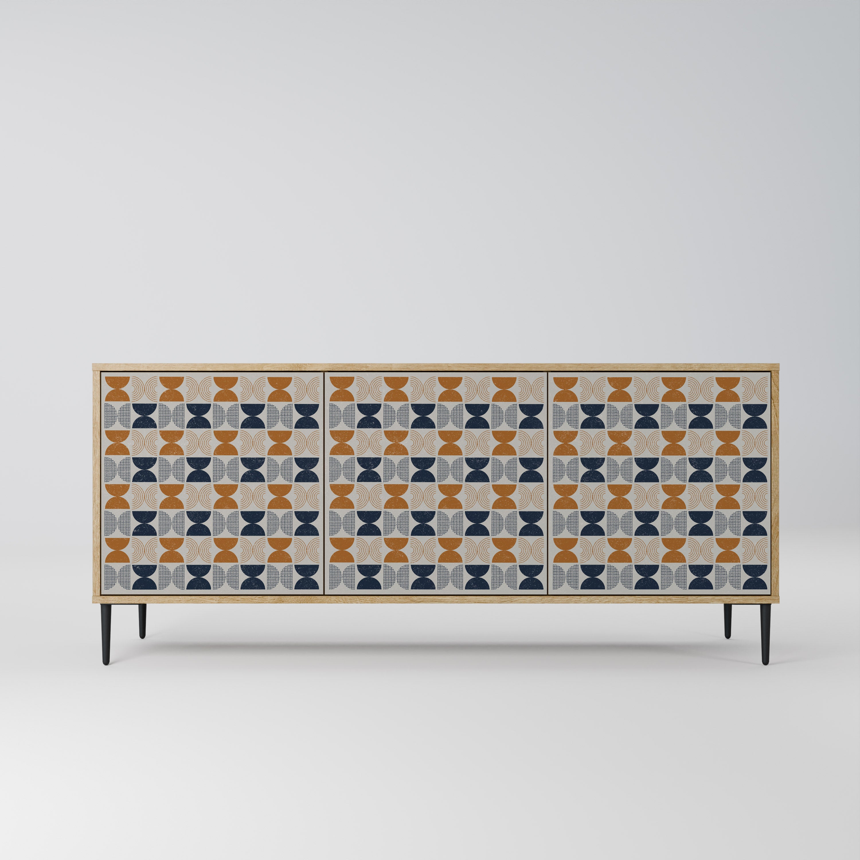 REFLECTION RANGE 3-Door Sideboard in Oak Effect