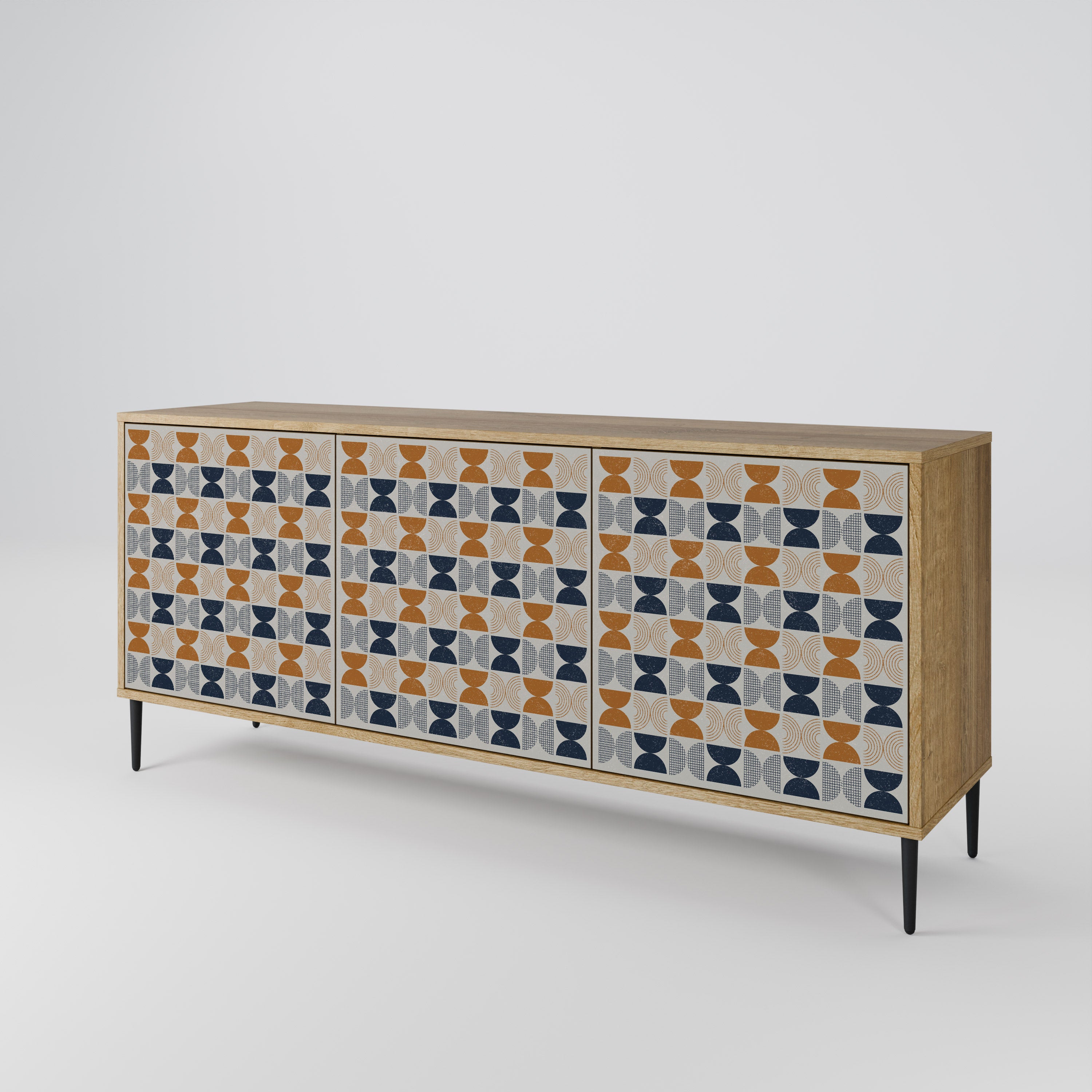 REFLECTION RANGE 3-Door Sideboard in Oak Effect