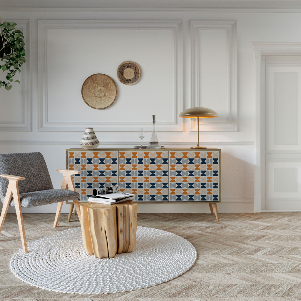 REFLECTION RANGE 3-Door Sideboard in Oak Effect