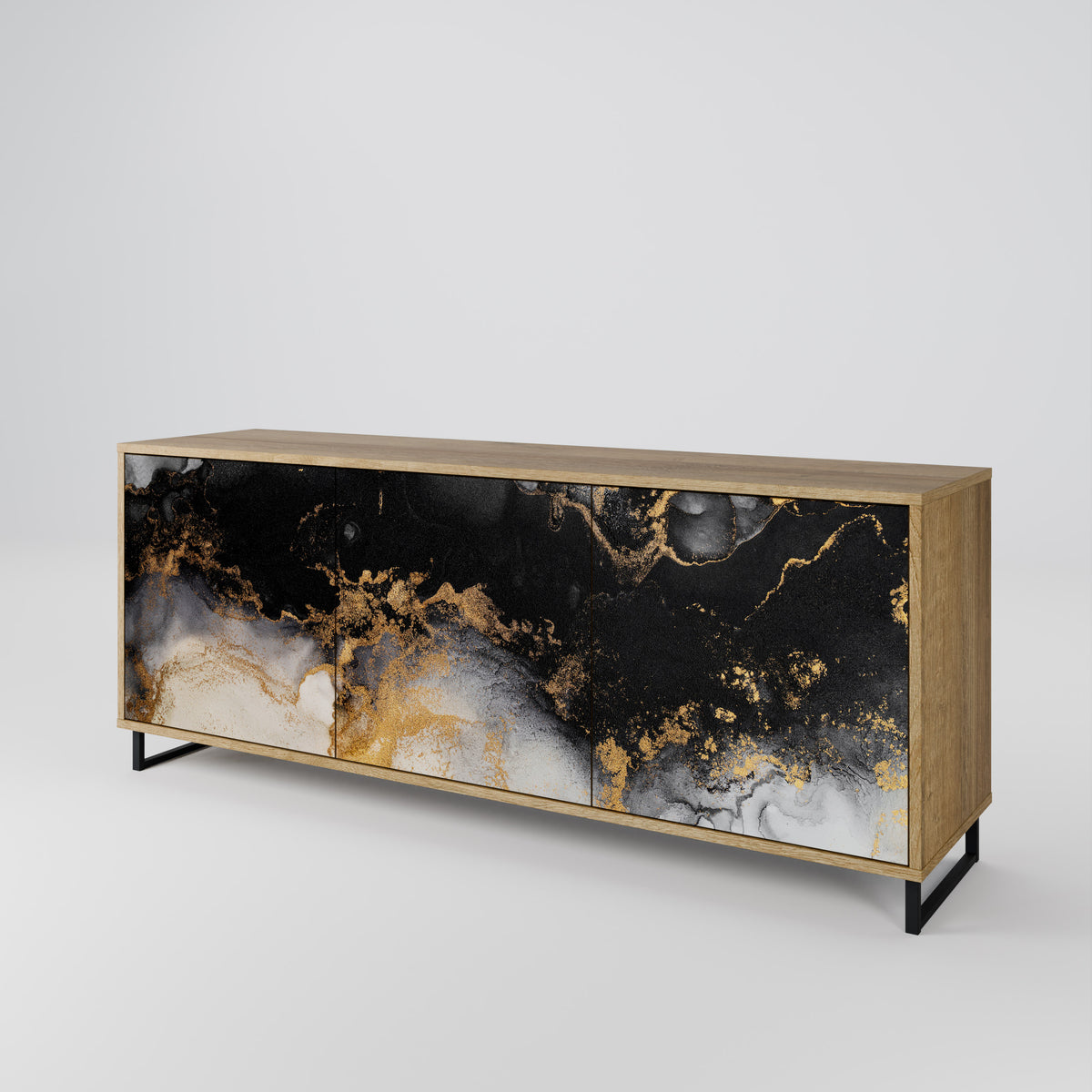 MARBLE OF TOMMORROW Aparador de 3 Puertas