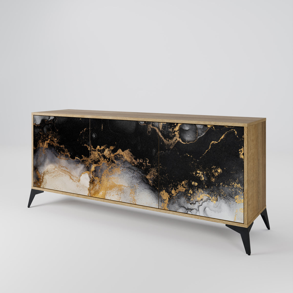 MARBLE OF TOMMORROW Aparador de 3 Puertas