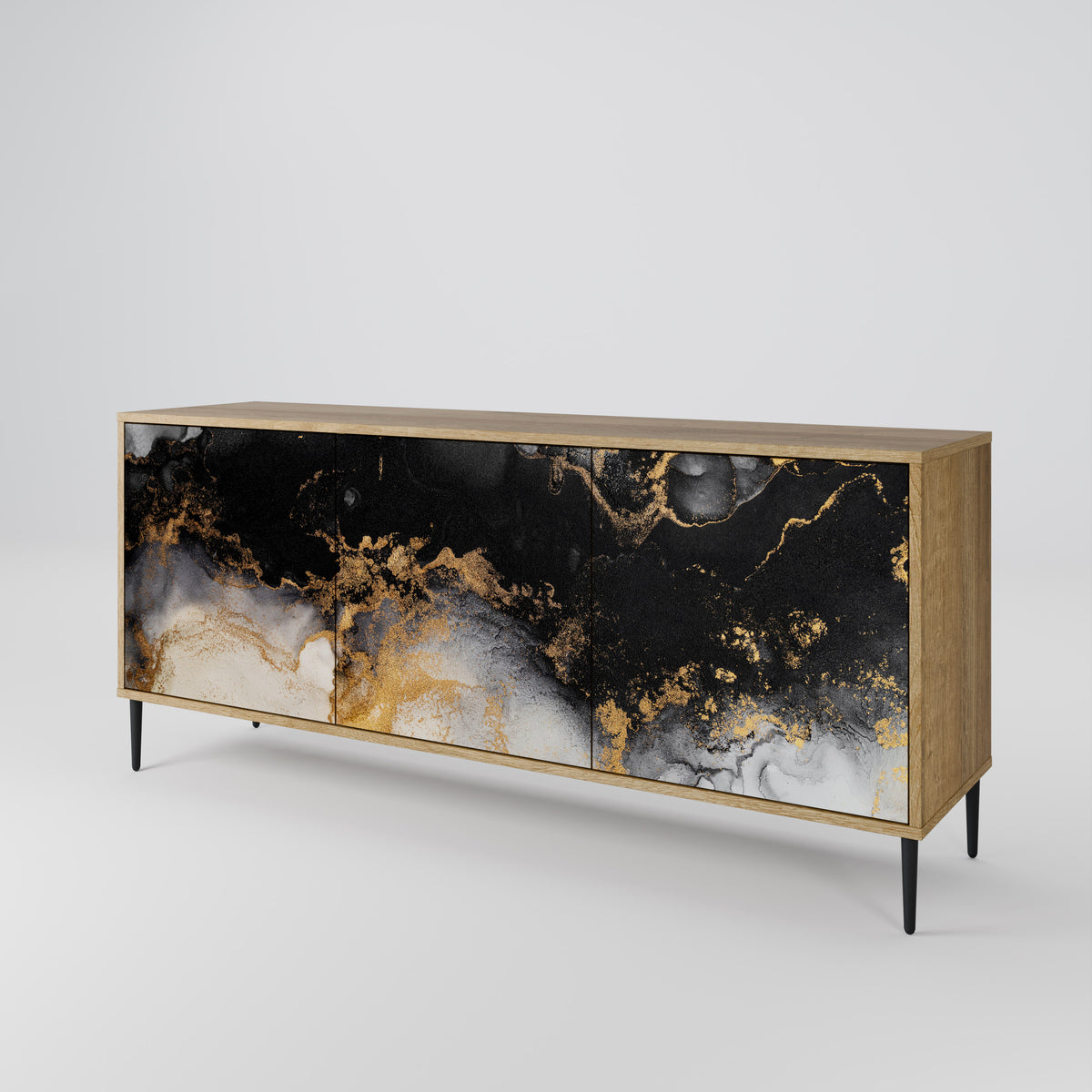 MARBLE OF TOMMORROW Aparador de 3 Puertas