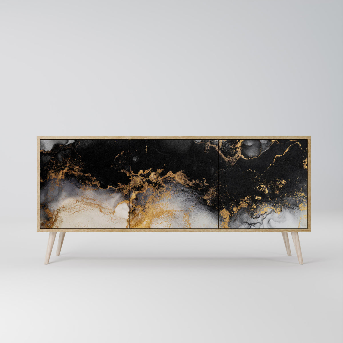 MARBLE OF TOMMORROW Aparador de 3 Puertas