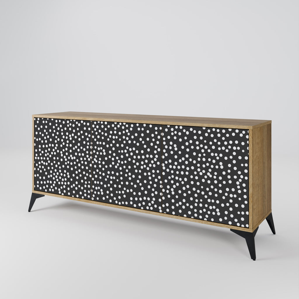 BLINDING LIGHTS 3-Door Sideboard in Oak Effect