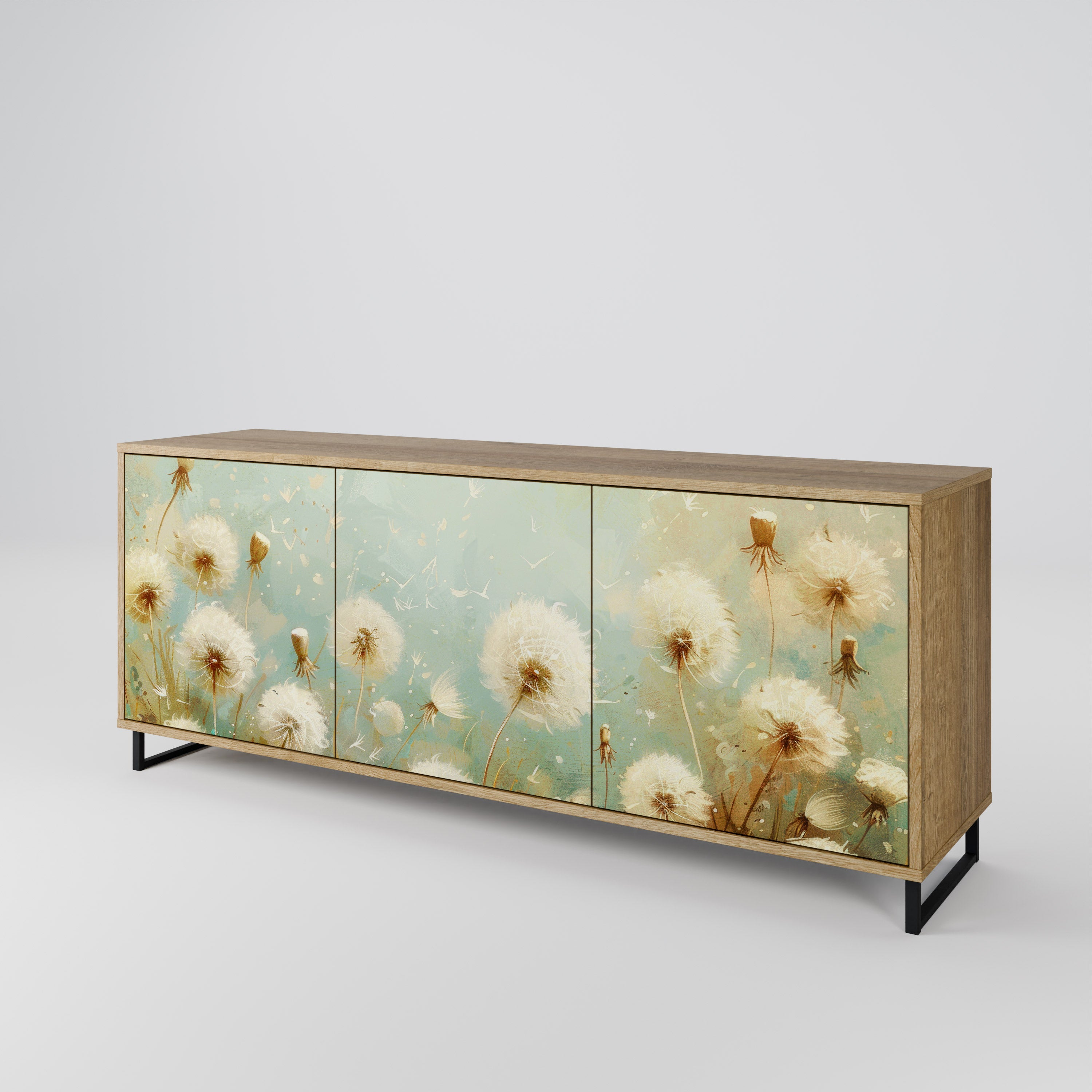 DREAMY MEADOW 3-Door Sideboard