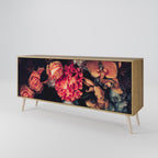 NEVERENDING BLOOM 3-Door Sideboard in Oak Effect