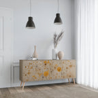 MORNING GLADE 3-Door Sideboard in Oak Effect