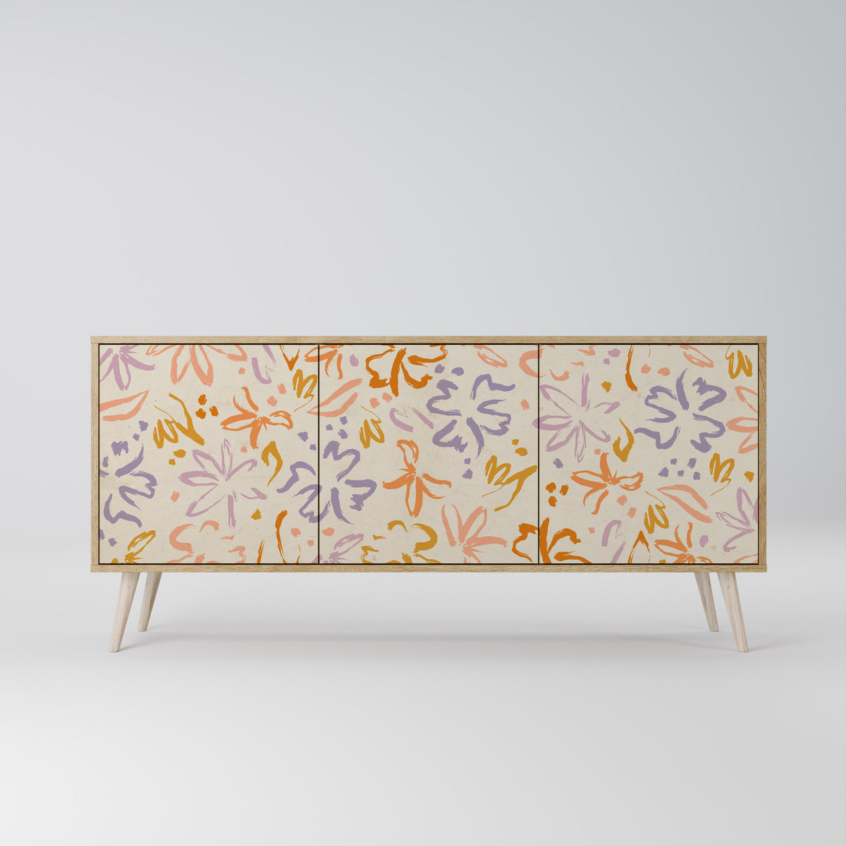 SPRING WHIMSY Aparador de 3 Puertas