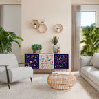 FLORAL COMBINATION Aparador de 3 Puertas