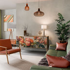 STYLISH BEAUTY 3-Door Sideboard in Oak Effect