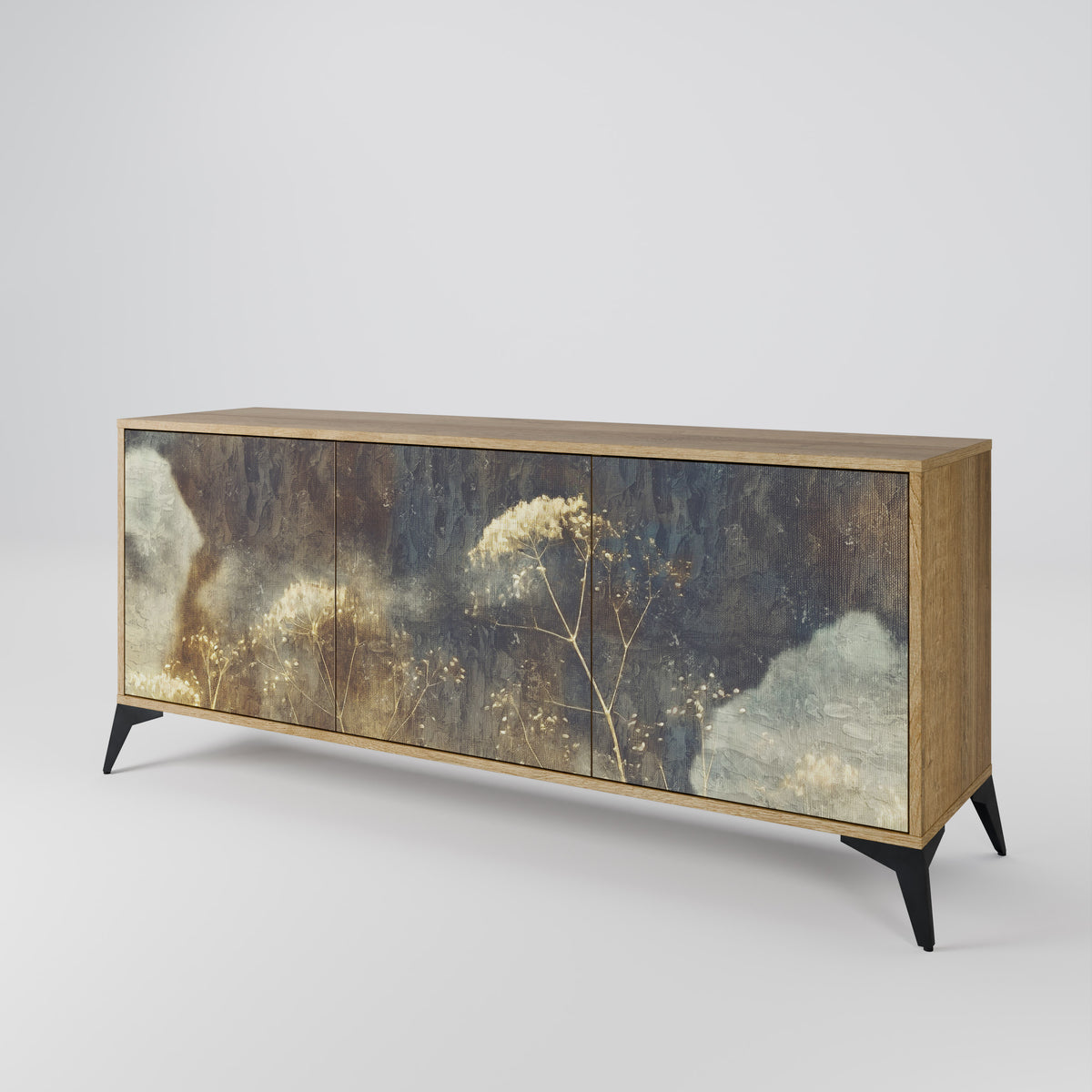 GENTLE POWER 3-Door Sideboard