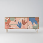 PASTEL DESTINY 3-Door Sideboard in Oak Effect