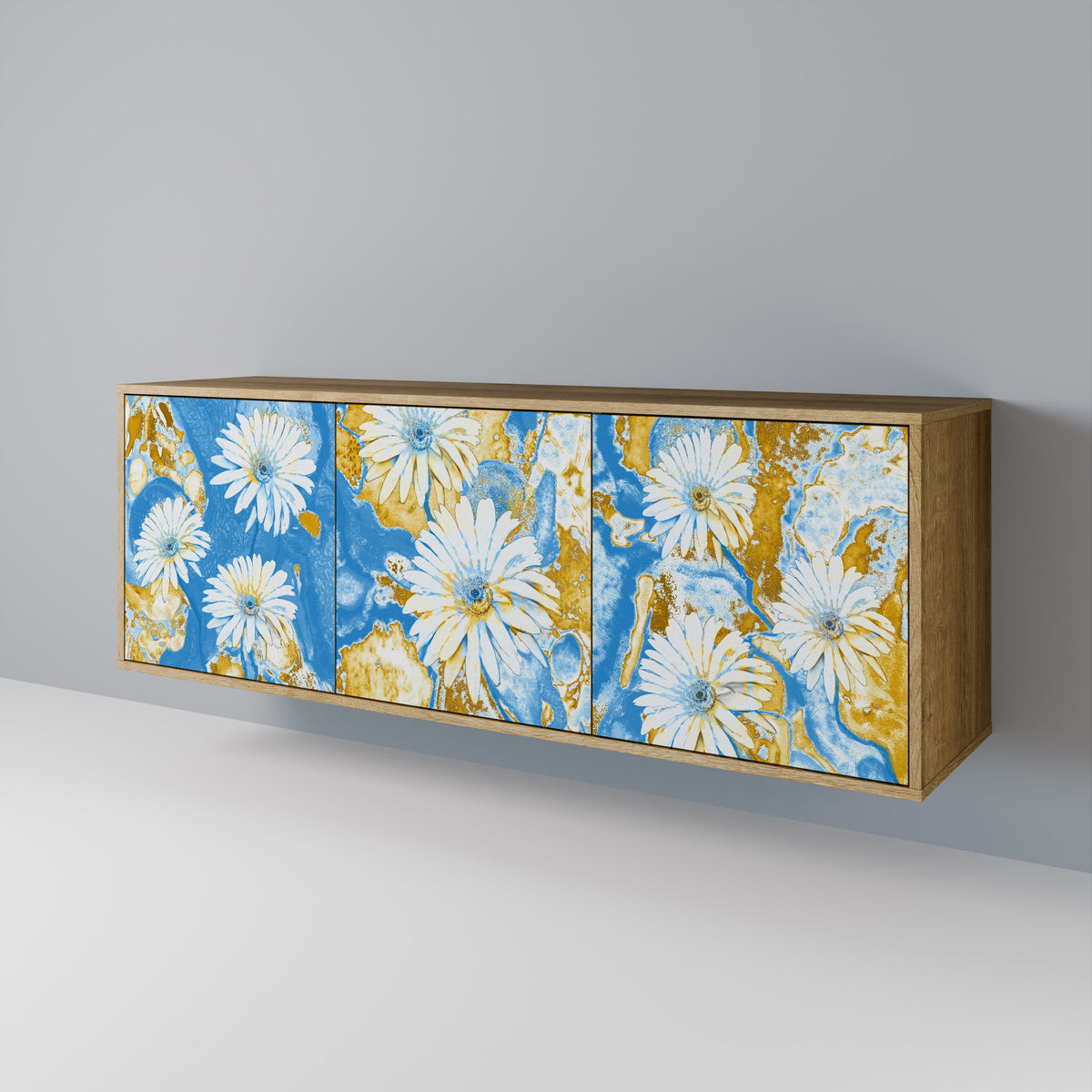 DAISY LUXE 3-Door Sideboard
