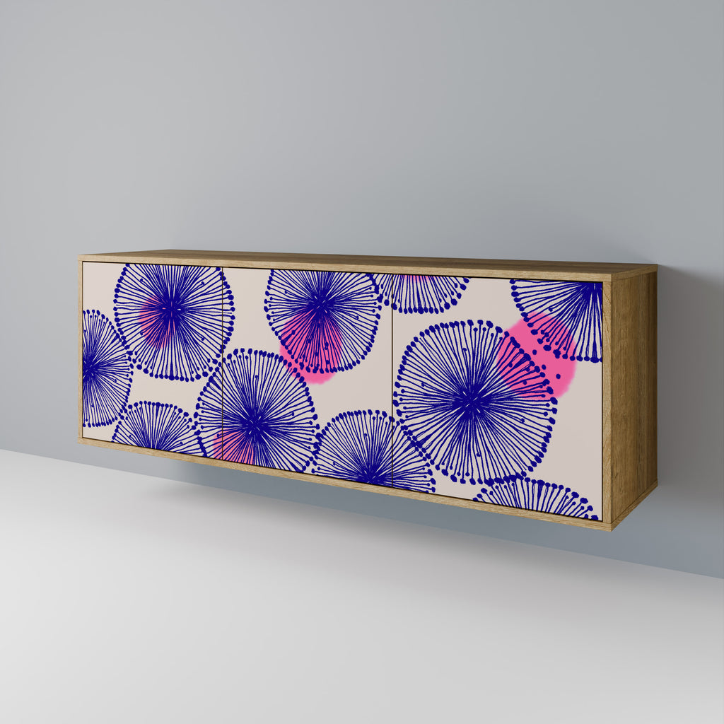 MAGIC NATURE 3-Door Sideboard in Oak Effect