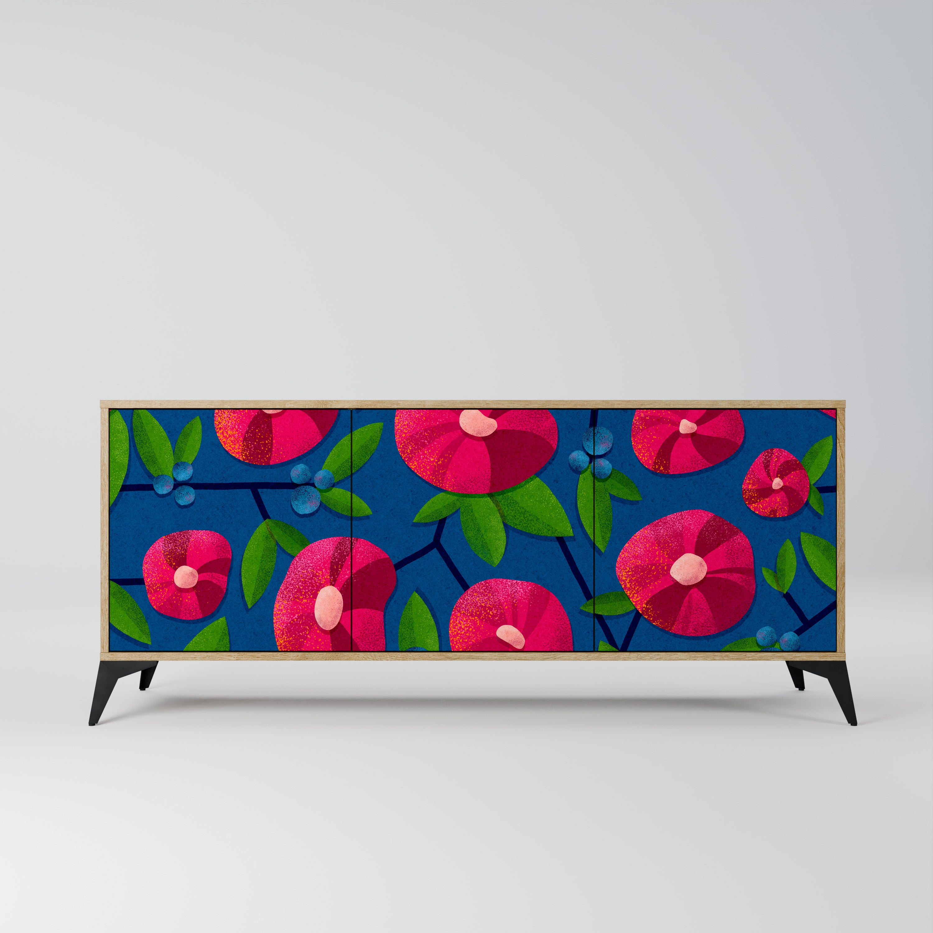 SPRING THOUGHTS 3-Door Sideboard in Oak Effect