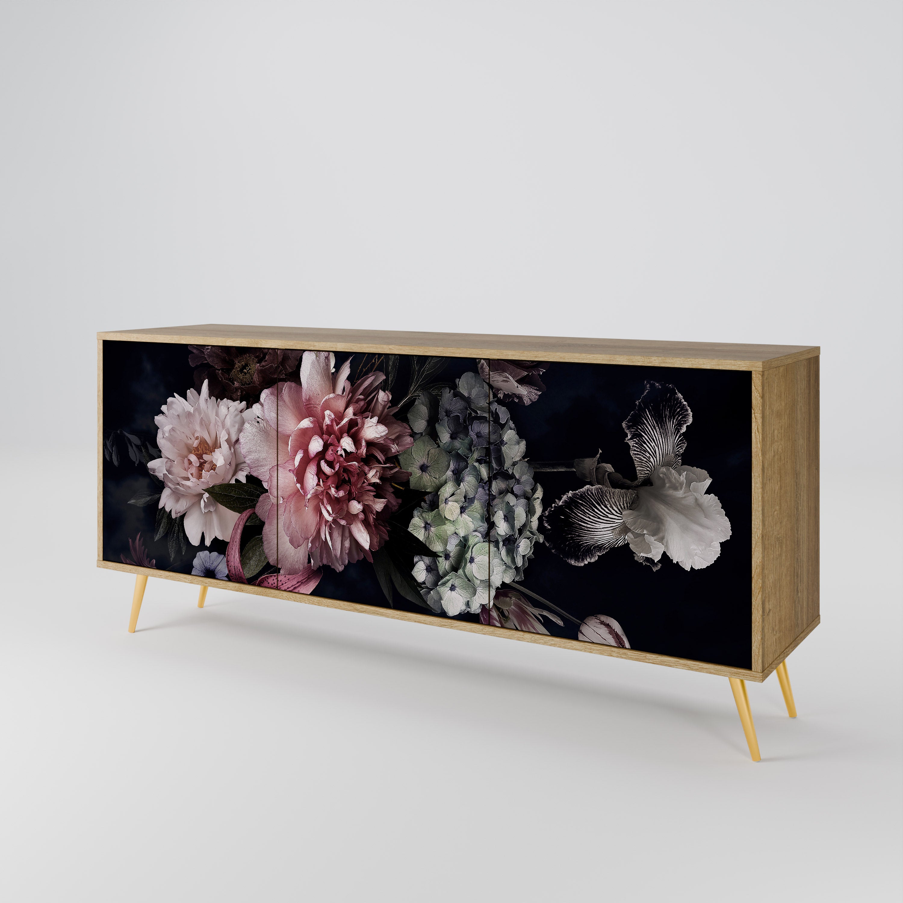 PURE BLOSSOM 3-Door Sideboard