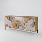 SOFTEN POPPY Aparador de 3 Puertas en Efecto Roble