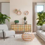 FLORAL DECOR Aparador de 3 Puertas