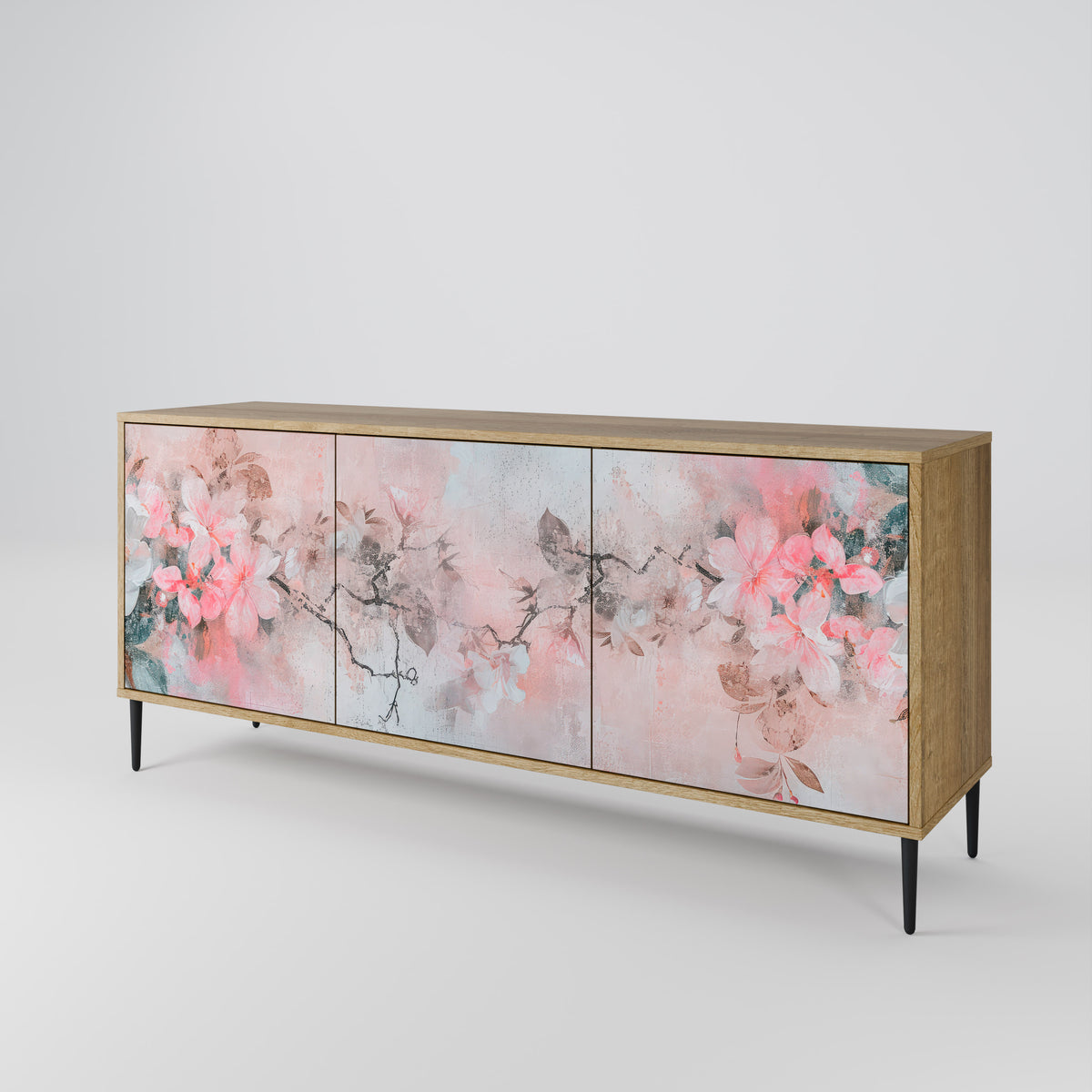 CHERRY BLOSSOM Aparador de 3 Puertas