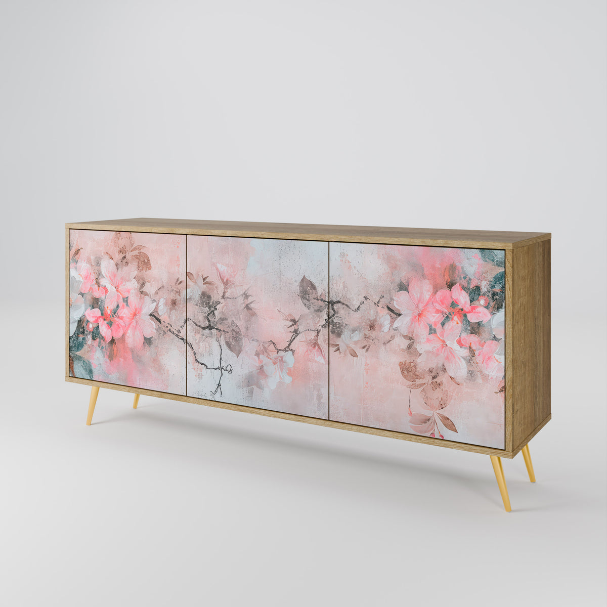 CHERRY BLOSSOM Aparador de 3 Puertas