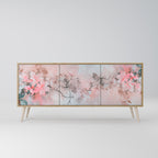 CHERRY BLOSSOM Aparador de 3 Puertas en Efecto Roble