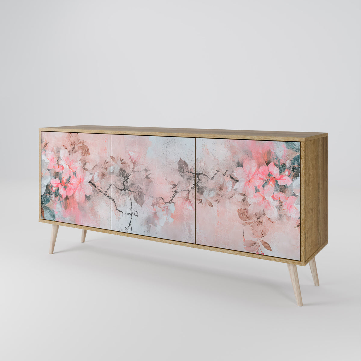 CHERRY BLOSSOM Aparador de 3 Puertas